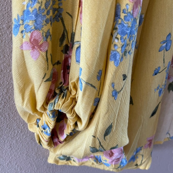 Oversized floral print cocoon sleeve cardigan - Picture 7 of 7